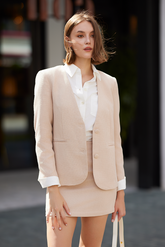 Tweed Jacket & Pencil Skirt Set